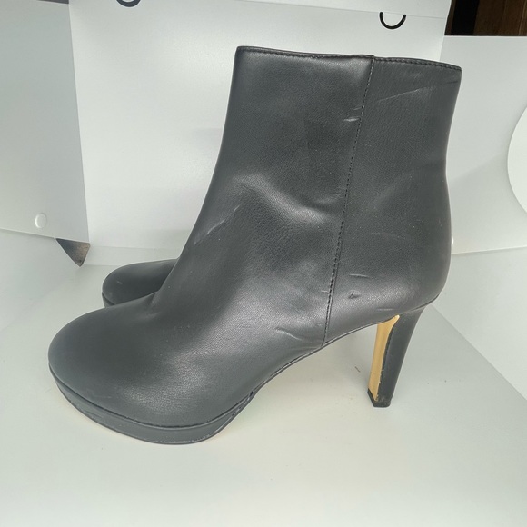 Nine West Womens  Platform High 4” Heel Ankle Boots Black  Size 8 - Picture 2 of 8